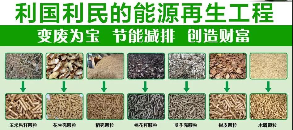 各種生物質燃料顆粒 各種生物質燃料顆粒
