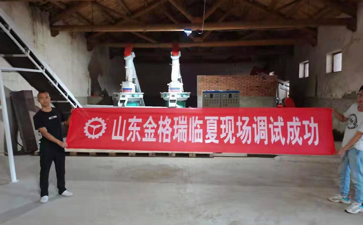 甘肅臨夏年產1萬5千噸生物質燃料午夜美女福利视频生產線調試完成 甘肅臨夏年產1萬5千噸生物質燃料午夜美女福利视频生產線調試完成