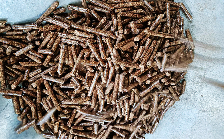 生物質午夜美女福利视频加工的顆粒燃料